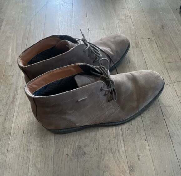 Clarks 1825 Gore-Tex Brown Suede Chukka Boots Men’s 9 main image 6